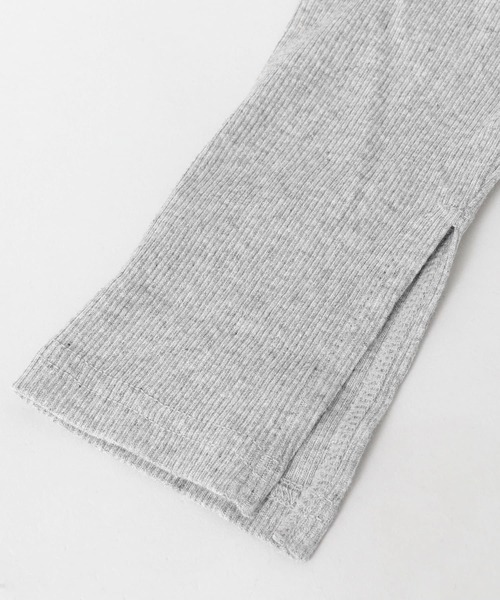 SMELLY（スメリー）の「スリットリブレギンス∴（レギンス/スパッツ・レディース・ライトグレー・-）」の15枚目の写真