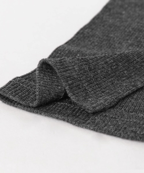 SMELLY（スメリー）の「スリットリブレギンス∴（レギンス/スパッツ・レディース・ライトグレー・-）」の5枚目の写真