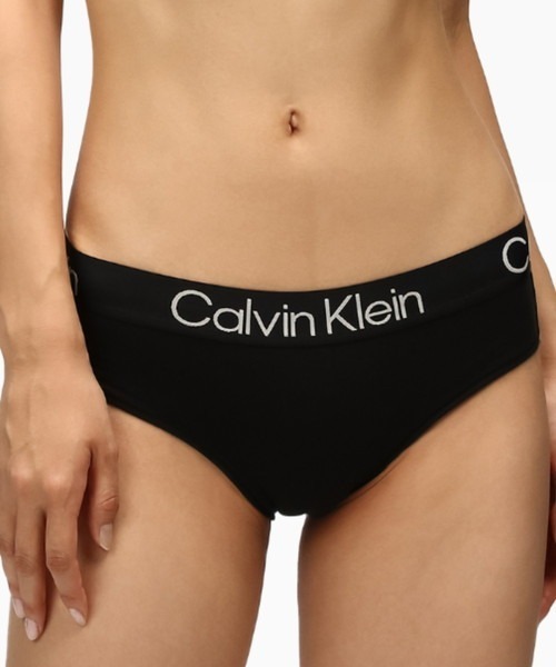 Calvin Klein Underwear（カルバンクラインアンダーウェア）の「ストラクチャー コットン ヒップスター ショーツ（ショーツ・レディース・ホワイト/ブラック/ブルー/ヘザーグレー・L/XS/S/M）」の3枚目の写真