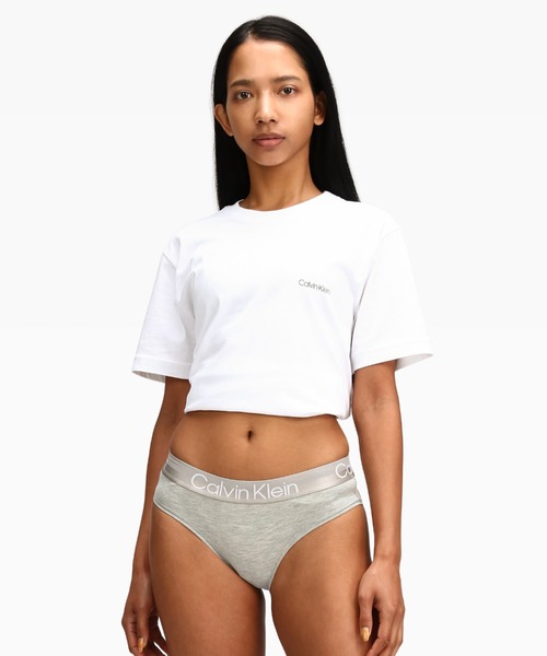 Calvin Klein Underwear（カルバンクラインアンダーウェア）の「ストラクチャー コットン ヒップスター ショーツ（ショーツ・レディース・ホワイト/ブラック/ブルー/ヘザーグレー・L/XS/S/M）」の8枚目の写真