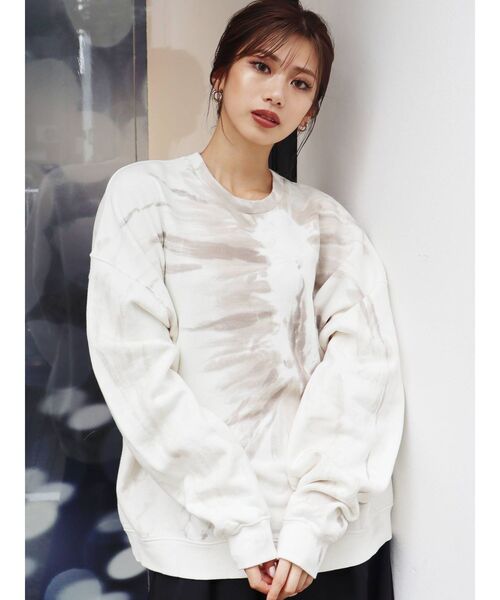 MURUA（ムルーア）の「タイダイルーズスウェット（スウェット・レディース・その他1・FREE）」の12枚目の写真