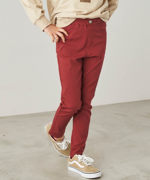 &yam(アンドヤム)の「もったいないドリームストレッチスキニーパンツ(その他パンツ・キッズ・ブラウン/ブラック/ベージュ/グレー/ブラック系/ゴールド/レッド/パープル/ベージュ系・120-130cm/110-120cm/130-140cm/150-160cm/140-150cm)」の22枚目の写真