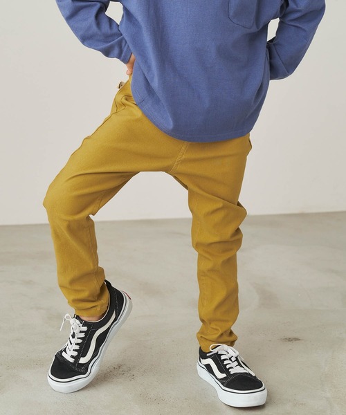 &yam(アンドヤム)の「もったいないドリームストレッチスキニーパンツ(その他パンツ・キッズ・ブラウン/ブラック/ベージュ/グレー/ブラック系/ゴールド/レッド/パープル/ベージュ系・120-130cm/110-120cm/130-140cm/150-160cm/140-150cm)」の18枚目の写真