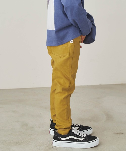 &yam(アンドヤム)の「もったいないドリームストレッチスキニーパンツ(その他パンツ・キッズ・ブラウン/ブラック/ベージュ/グレー/ブラック系/ゴールド/レッド/パープル/ベージュ系・120-130cm/110-120cm/130-140cm/150-160cm/140-150cm)」の17枚目の写真