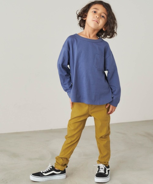 &yam(アンドヤム)の「もったいないドリームストレッチスキニーパンツ(その他パンツ・キッズ・ブラウン/ブラック/ベージュ/グレー/ブラック系/ゴールド/レッド/パープル/ベージュ系・120-130cm/110-120cm/130-140cm/150-160cm/140-150cm)」の15枚目の写真