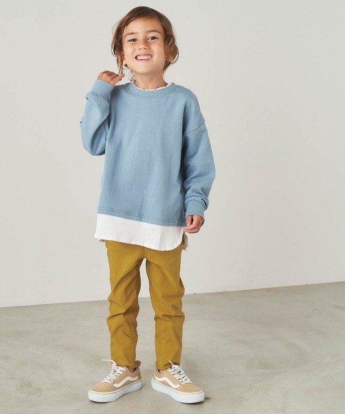 &yam(アンドヤム)の「もったいないドリームストレッチスキニーパンツ(その他パンツ・キッズ・ブラウン/ブラック/ベージュ/グレー/ブラック系/ゴールド/レッド/パープル/ベージュ系・120-130cm/110-120cm/130-140cm/150-160cm/140-150cm)」の12枚目の写真