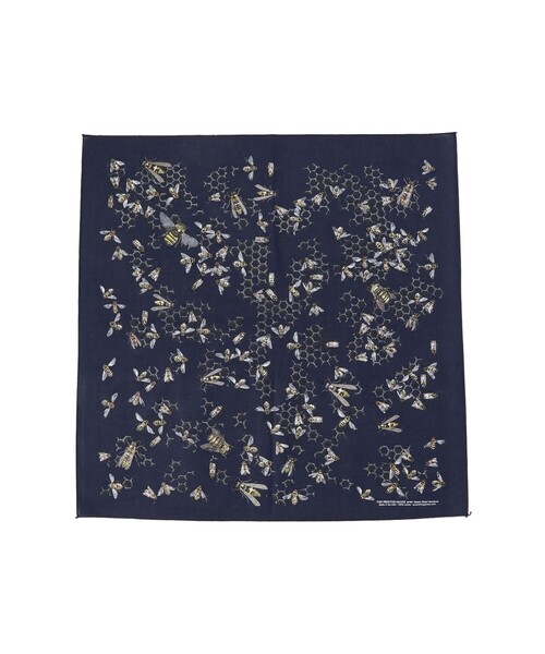 bpr BEAMS（ビーピーアール ビームス ）の「The Printed Image / BANDANA（バンダナ/スカーフ・メンズ・ワイン/ブラウン系その他/レッド系その他6/レッド系その他2/オフホワイト/ブラウン系その他4/オレンジ系その他2/ブラック系その他/ブラウン系その他5/ブラック系その他4/ホワイト系その他6/レッド系その他4/シルバー/ピンク/カーキ/グレー/ライトグレー/レッド系その他/チャコールグレー/ホワイト系その他3/ホワイト系その他2/ナチュラル/ホワイト系その他7/ホワイト系その他4/ブラウン系その他3/ブラウン系その他2/グレー系その他/ベージュ/レッド系その他3/ブラウン/ホワイト/ホワイト系その他5/ブラック系その他3/ダークブラウン/ブラック/レッド/ダークオレンジ/オレンジ系その他3/オレンジ系その他4/オレンジ系その他5/オレンジ系その他6/オレンジ系その他7/ケリーグリーン/オレンジ/ゴールド/イエロー/グリーン/ミント/マスタード/クリーム/グリーン系その他/イエロー系その他/コーラル/グリーン系その他2/グリーン系その他3/イエロー系その他2/イエロー系その他3/イエロー系その他4/イエロー系その他5/イエロー系その他6/レッド系その他5/オリーブ/サックスブルー/ダークグリーン/ライトブルー/レッド系その他7/グリーン系その他5/ブルー系その他2/ブルー系その他/グリーン系その他4/オレンジ系その他・ONE SIZE）」の11枚目の写真