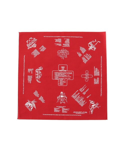 bpr BEAMS（ビーピーアール ビームス ）の「The Printed Image / BANDANA（バンダナ/スカーフ・メンズ・ワイン/ブラウン系その他/レッド系その他6/レッド系その他2/オフホワイト/ブラウン系その他4/オレンジ系その他2/ブラック系その他/ブラウン系その他5/ブラック系その他4/ホワイト系その他6/レッド系その他4/シルバー/ピンク/カーキ/グレー/ライトグレー/レッド系その他/チャコールグレー/ホワイト系その他3/ホワイト系その他2/ナチュラル/ホワイト系その他7/ホワイト系その他4/ブラウン系その他3/ブラウン系その他2/グレー系その他/ベージュ/レッド系その他3/ブラウン/ホワイト/ホワイト系その他5/ブラック系その他3/ダークブラウン/ブラック/レッド/ダークオレンジ/オレンジ系その他3/オレンジ系その他4/オレンジ系その他5/オレンジ系その他6/オレンジ系その他7/ケリーグリーン/オレンジ/ゴールド/イエロー/グリーン/ミント/マスタード/クリーム/グリーン系その他/イエロー系その他/コーラル/グリーン系その他2/グリーン系その他3/イエロー系その他2/イエロー系その他3/イエロー系その他4/イエロー系その他5/イエロー系その他6/レッド系その他5/オリーブ/サックスブルー/ダークグリーン/ライトブルー/レッド系その他7/グリーン系その他5/ブルー系その他2/ブルー系その他/グリーン系その他4/オレンジ系その他・ONE SIZE）」の9枚目の写真