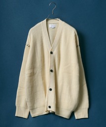 Hand Stitch Big Silhouette Knit Cardigan/ハンドステッチ ビッグシルエット ニットカーディガン