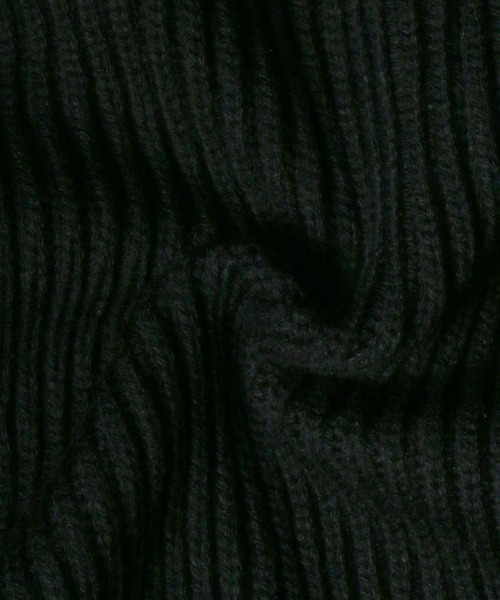 ANPAS(アンパス)の「Hand Stitch Big Silhouette Knit Cardigan/ハンドステッチ ビッグシルエット ニットカーディガン(カーディガン/ボレロ・メンズ・ブラック/オフホワイト/グレイッシュベージュ/グレイッシュブルー・LL/M/L)」の7枚目の写真