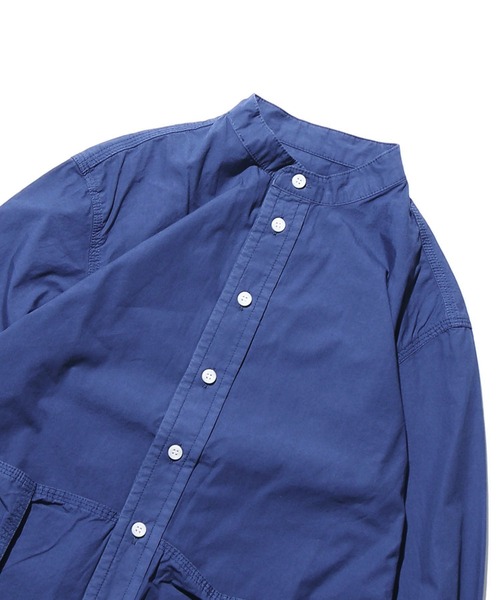 F.O.U（エフオーユー）の「F.O.U/エフオーユー ポケットシャツ シャツ 無地 カラー（シャツ/ブラウス・キッズ・ネイビー/ライム/チャコール・130/140）」の21枚目の写真