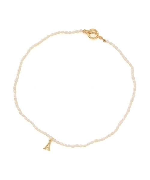 ADAM ET ROPE'（アダムエロペ）の「【LES BIJOUX】淡水パールイニシャルネックレス（ネックレス・レディース・ゴールド/ゴールド系その他/ゴールド系その他2/その他1/その他2/その他3・FREE）」の19枚目の写真