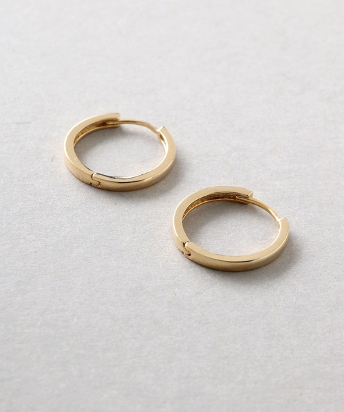 Manon's Selection(マノンズセレクション)の「ニッケルフリーフープピアス(ピアス(両耳用)・レディース・シルバー/ゴールド・ONE SIZE)」の5枚目の写真