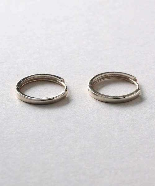 Manon's Selection(マノンズセレクション)の「ニッケルフリーフープピアス(ピアス(両耳用)・レディース・シルバー/ゴールド・ONE SIZE)」の3枚目の写真