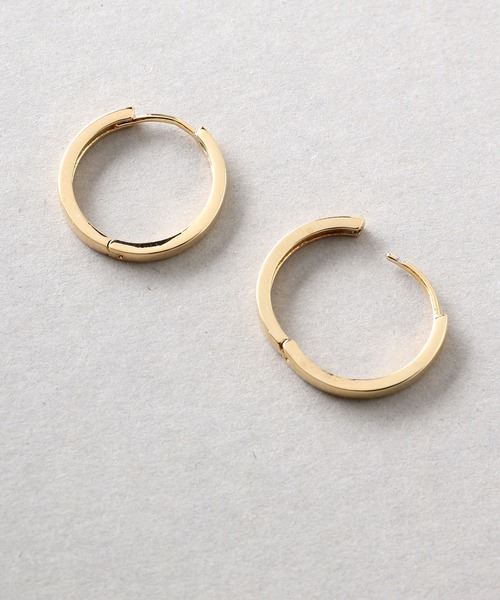 Manon's Selection(マノンズセレクション)の「ニッケルフリーフープピアス(ピアス(両耳用)・レディース・シルバー/ゴールド・ONE SIZE)」の6枚目の写真