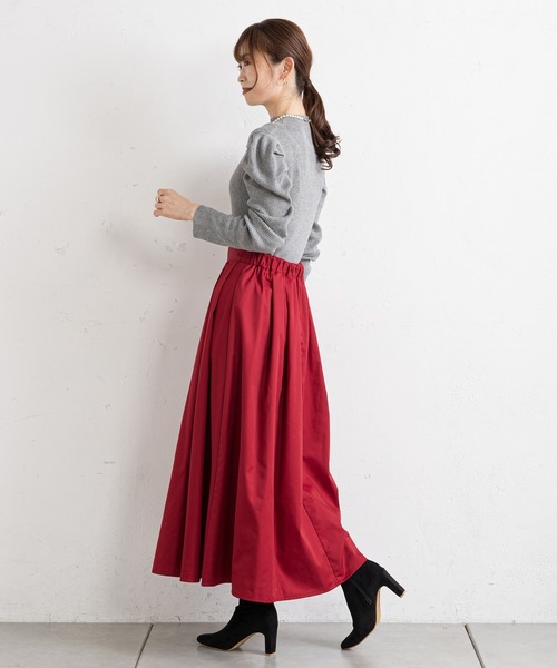 prose verse（プロズヴェール）の「パワショルリブニット（ニット/セーター・レディース・ブラック/ブラウン/グレー/グリーン・MEDIUM）」の7枚目の写真