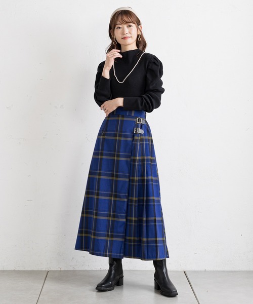 prose verse（プロズヴェール）の「パワショルリブニット（ニット/セーター・レディース・ブラック/ブラウン/グレー/グリーン・MEDIUM）」の14枚目の写真