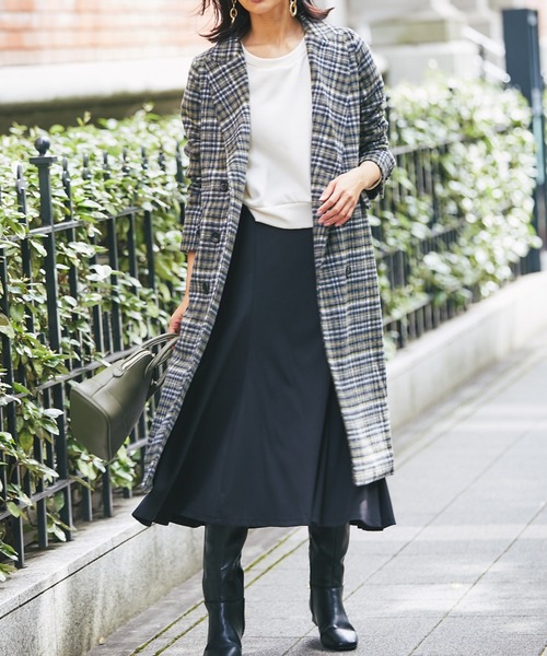 チェックテーラードコート（その他アウター）｜&. NOSTALGIA（アンド