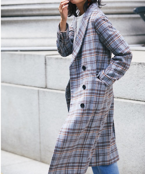 チェックテーラードコート（その他アウター）｜&. NOSTALGIA（アンド