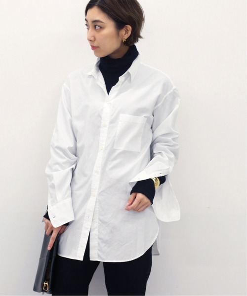 Deuxieme Classe（ドゥーズィエムクラス）の「追加 ribタートル（Tシャツ/カットソー・レディース・ブラック/ネイビー/チャコールグレー・FREE）」の13枚目の写真