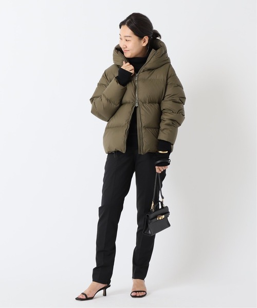 Deuxieme Classe（ドゥーズィエムクラス）の「追加 ribタートル（Tシャツ/カットソー・レディース・ブラック/ネイビー/チャコールグレー・FREE）」の10枚目の写真