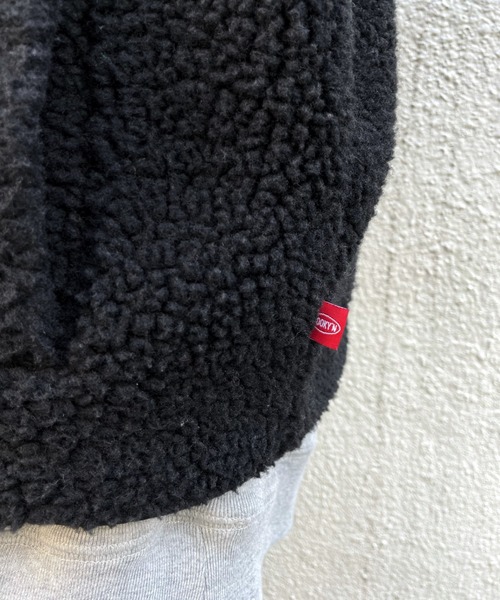 WHO'S WHO gallery（フーズフーギャラリー）の「【KOOKY'N/クーキー】ボアフリースベスト（ベスト・メンズ・ブラック/ネイビー/グレー・FREE）」の5枚目の写真