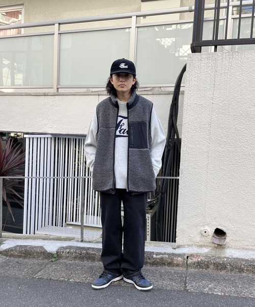 WHO'S WHO gallery（フーズフーギャラリー）の「【KOOKY'N/クーキー】ボアフリースベスト（ベスト・メンズ・ブラック/ネイビー/グレー・FREE）」の17枚目の写真