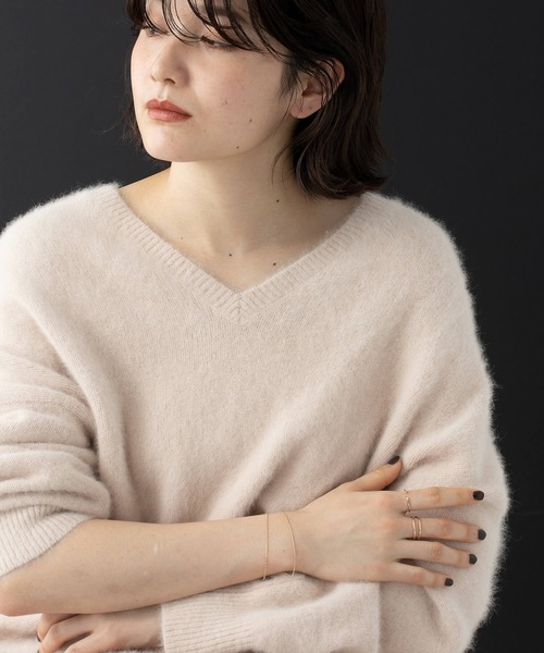 JUICY ROCK（ジューシーロック）の「K10YG カットボールチェーンブレスレット（ブレスレット・レディース・ゴールド・ONE SIZE）」の2枚目の写真