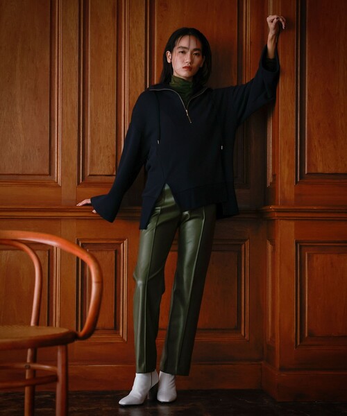 LOVELESS（ラブレス）の「ブラッシュ裏起毛プルオーバー（パーカー・レディース・ネイビー/ホワイト系その他/ブラウン系その他3・36）」の10枚目の写真