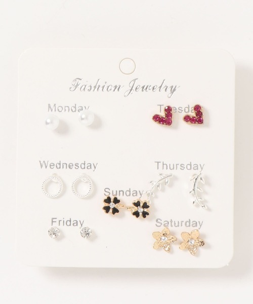 apres jour（アプレジュール）の「【apres jour×ARIAZ】アソートピアス【４YR】（ピアス（両耳用）・レディース・シルバー/その他・FREE）」の5枚目の写真