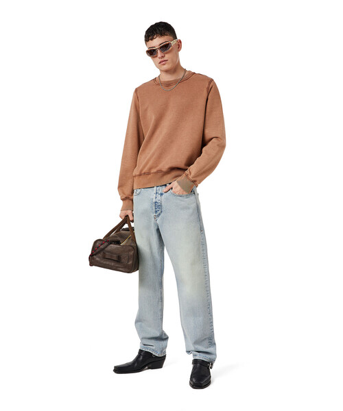 DIESEL(ディーゼル)の「メンズ スウェット プルオーバ レギュラーフィット(スウェット・メンズ・サンドベージュ/オリーブ/ブラウン系その他/ネイビー・LARGE/XX-LARGE/SMALL/MEDIUM/X-LARGE/X-SMALL/XXX-LARGE)」の15枚目の写真