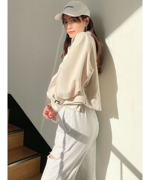 GYDA(ジェイダ)の「【WEB限定】3WAYトレンチコート(トレンチコート・レディース・アイボリー/ベージュ/カーキ・FREE)」の17枚目の写真