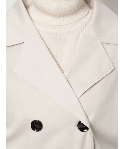 GYDA(ジェイダ)の「【WEB限定】3WAYトレンチコート(トレンチコート・レディース・アイボリー/ベージュ/カーキ・FREE)」の22枚目の写真