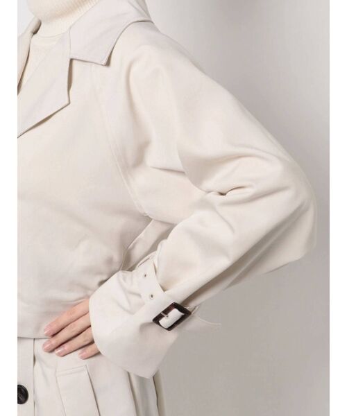 GYDA(ジェイダ)の「【WEB限定】3WAYトレンチコート(トレンチコート・レディース・アイボリー/ベージュ/カーキ・FREE)」の21枚目の写真