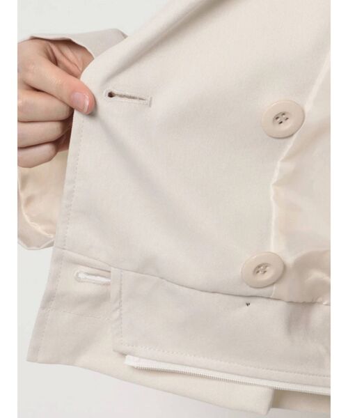 GYDA(ジェイダ)の「【WEB限定】3WAYトレンチコート(トレンチコート・レディース・アイボリー/ベージュ/カーキ・FREE)」の19枚目の写真