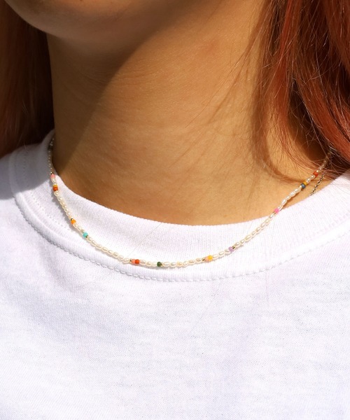 ANNI LU(アニールー)の「ANNI LU/アニールー Tutti Necklace ビーズネックレス ビーズアクセサリー(ネックレス・レディース・マルチ・ONE SIZE)」の10枚目の写真