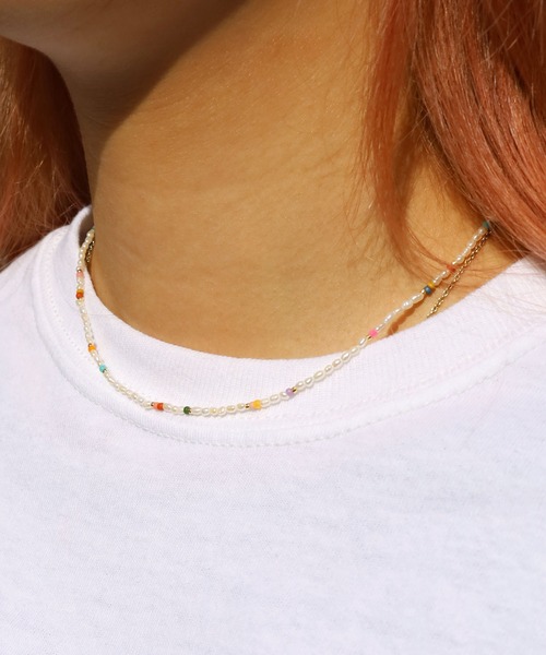 ANNI LU(アニールー)の「ANNI LU/アニールー Tutti Necklace ビーズネックレス ビーズアクセサリー(ネックレス・レディース・マルチ・ONE SIZE)」の11枚目の写真