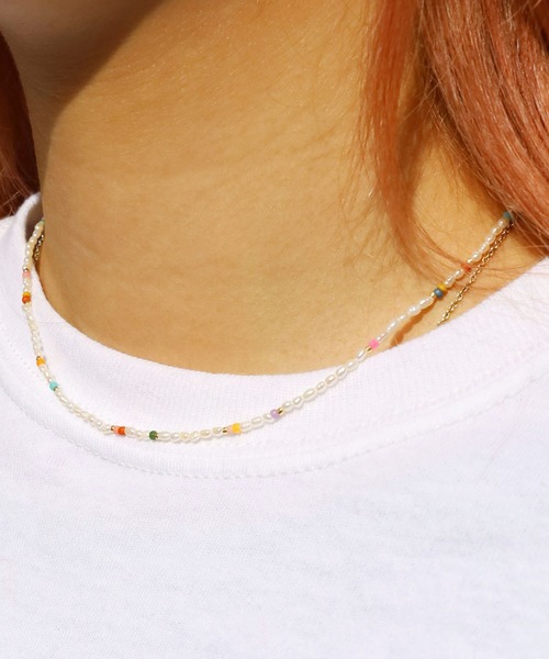 ANNI LU(アニールー)の「ANNI LU/アニールー Tutti Necklace ビーズネックレス ビーズアクセサリー(ネックレス・レディース・マルチ・ONE SIZE)」の20枚目の写真