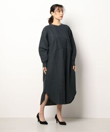 Samansa Mos2 | バンドカラーシャツワンピース(シャツワンピース)