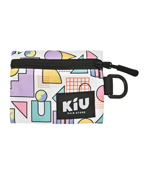 KiU（キウ）の「ウォーターリペレントマルチケース（ポーチ・レディース・カモフラージュ/ホワイト×ブルー/ホワイト系その他/ブラック系その他/その他10/ゼブラ/アニマル/カラフル/ブルー系その他/レッド系その他/ブラック/ブラック系その他2/マルチ/ブルーグリーン/イエロー/タイガーカモ/ブラック×カーキ/ブラウン/ブルー系その他2/ベージュ系その他/レオパード・FREE）」の14枚目の写真