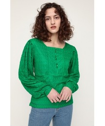 SCALLOP LACE TUNIC レース トップス