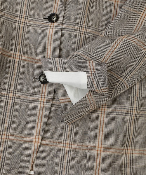 プルミエアロンディスモン　チェック柄 テーラードジャケット 1er Arrondissement（プルミエアロンディスモン）の「ガンクラブ