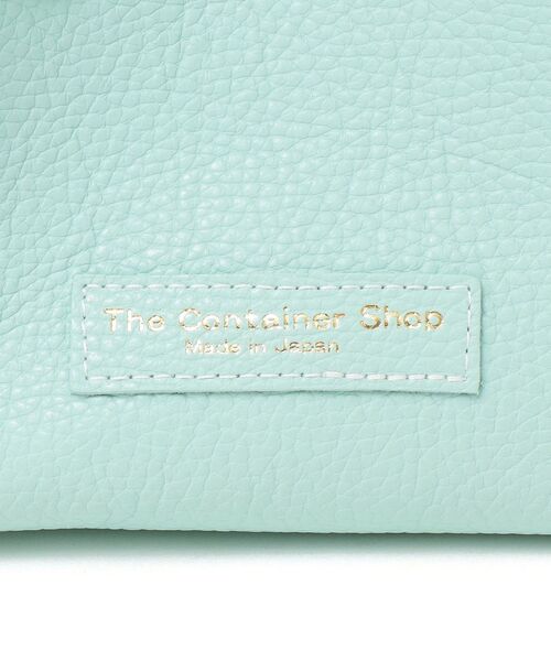 The Container Shop（ザ コンテナショップ）の「【SHIPS any別注】The Container Shop: 22SS スクエア 2WAY レザー ショルダー バッグ S（ショルダーバッグ・レディース・ホワイト/ライトブルー/イエロー・ONE SIZE）」の14枚目の写真