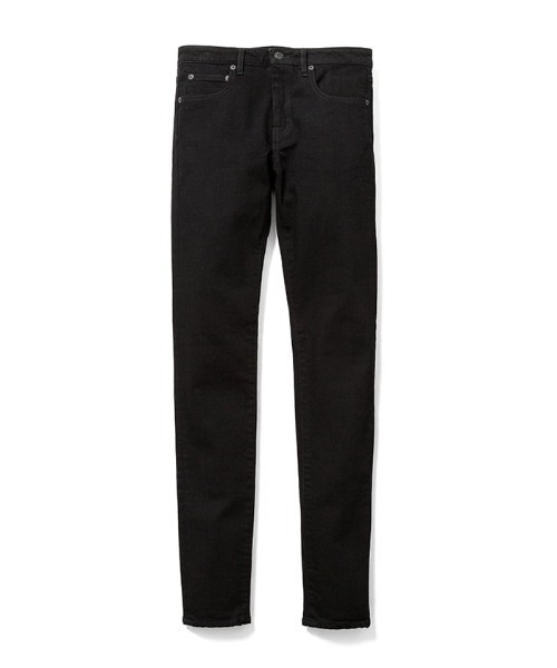 MINEDENIM(マインデニム)の「S.Slim STR 5pocket OWS(デニムパンツ・レディース・ブラック・24inch/26inch/25inch/27inch/28inch)」の1枚目の写真