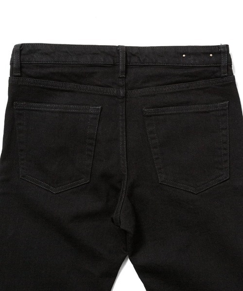 MINEDENIM(マインデニム)の「S.Slim STR 5pocket OWS(デニムパンツ・レディース・ブラック・24inch/26inch/25inch/27inch/28inch)」の8枚目の写真