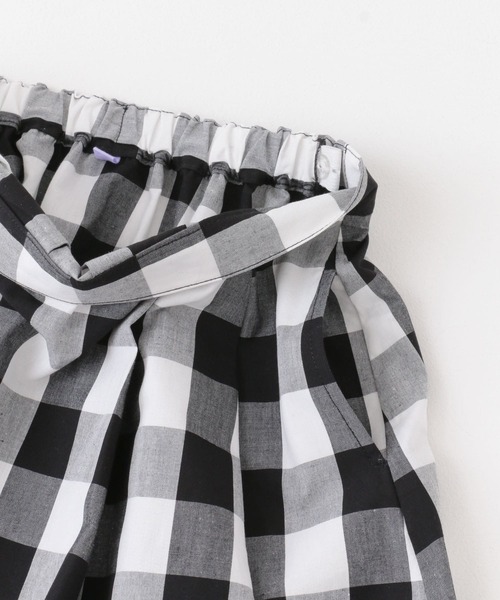 URBAN RESEARCH DOORS（アーバンリサーチドアーズ）の「『親子リンク』コットンタックフレアチェックスカート(KIDS)（スカート・キッズ・チェック・120/105/135）」の12枚目の写真