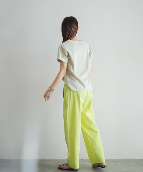 FIL DE FER（フィルデフェール）の「ダンスプリント 半袖TEE（Tシャツ