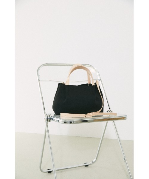 BLACK BY MOUSSY（ブラックバイマウジー）の「2way mini tote bag(2ウェイミニトートバック）（トートバッグ・レディース・ブラック/ベージュ・FREE）」の20枚目の写真