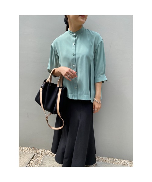 BLACK BY MOUSSY（ブラックバイマウジー）の「2way mini tote bag(2ウェイミニトートバック）（トートバッグ・レディース・ブラック/ベージュ・FREE）」の7枚目の写真