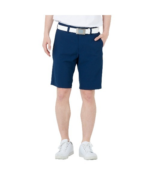 Loudmouth(ラウドマウス)の「LOUDMOUTH/ラウドマウス ゴルフウェア 無地 吸汗速乾 UVカット ハイパーストレッチ ショート丈 ハーフパンツ(その他パンツ・メンズ・ホワイト/ターコイズブルー/ピンク/ブラック/ネイビー・XXL/M/XL/LL/L/3XL)」の4枚目の写真